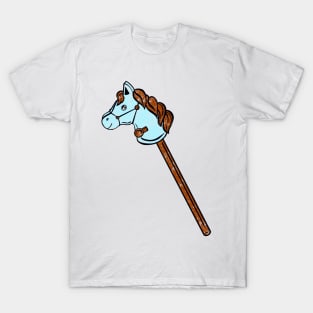 Blue Stick Horse T-Shirt